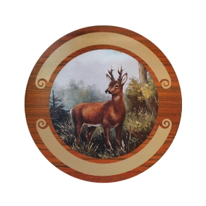 AKAH โล่เกียรติยศสำหรับผลงานพิเศษ von AKAH Ehrenscheibe Bock 34cm 38612001