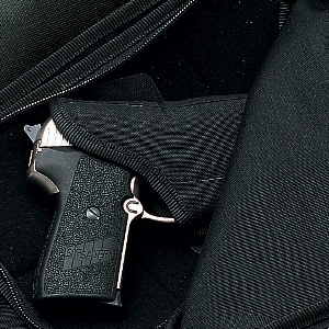 AKAH ซองปืนสำหรับการล่าสัตว์และกีฬายิงปืน von AKAH Pistolenholster für AKAH Bauchtasche 66701025