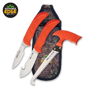 มีดสำหรับการล่าสัตว์และกิจกรรมกลางแจ้ง von AKAH OUTDOOR EDGE Wild Guide 73163000