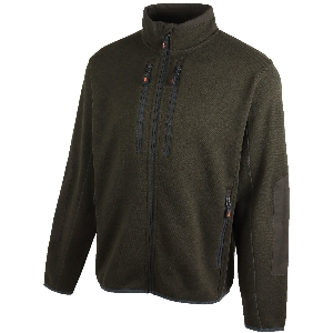AKAH เสื้อแจ็คเก็ตฟลีซสำหรับการล่าสัตว์และกิจกรรมกลางแจ้ง von AKAH HOUSE OF HUNTING Strickfleece-Jacke BJÖRN 81808004