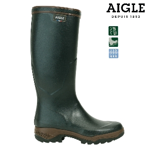AKAH รองเท้าบูทยางสำหรับพื้นที่ล่าสัตว์และกิจกรรมกลางแจ้ง von AKAH AIGLE PARCOURS® 2 Jersey grün 86540046