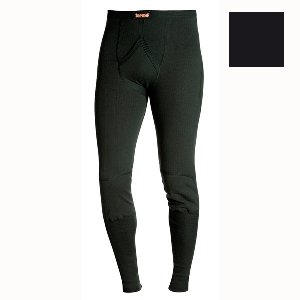 ชุดชั้นในสำหรับการล่าสัตว์และกิจกรรมกลางแจ้ง von AKAH TERMO ORIGINAL HEAVY Lange Unterhose mit Eingriff schwarz 87033104