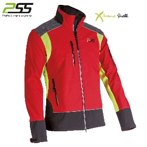 เสื้อแจ็คเก็ตซอฟต์เชลล์สำหรับการล่าสัตว์และกิจกรรมกลางแจ้ง von AKAH PSS X-treme Shell Softshell-Jacke 89961009