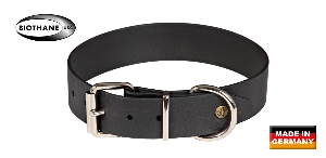 AKAH การทำงานติดตามสัตว์บาดเจ็บด้วยสุนัขล่าสัตว์ von AKAH AKAH BioThane® Halsband schwarz 91887040