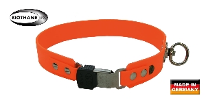 AKAH การทำงานติดตามสัตว์บาดเจ็บด้วยสุนัขล่าสัตว์ von AKAH AKAH BioThane® Schweißhalsung mit Clicklock 91890000