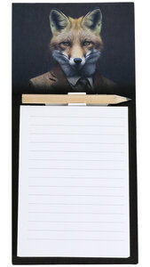 Notizblock-Set mit Stift WILD GENTLEMEN